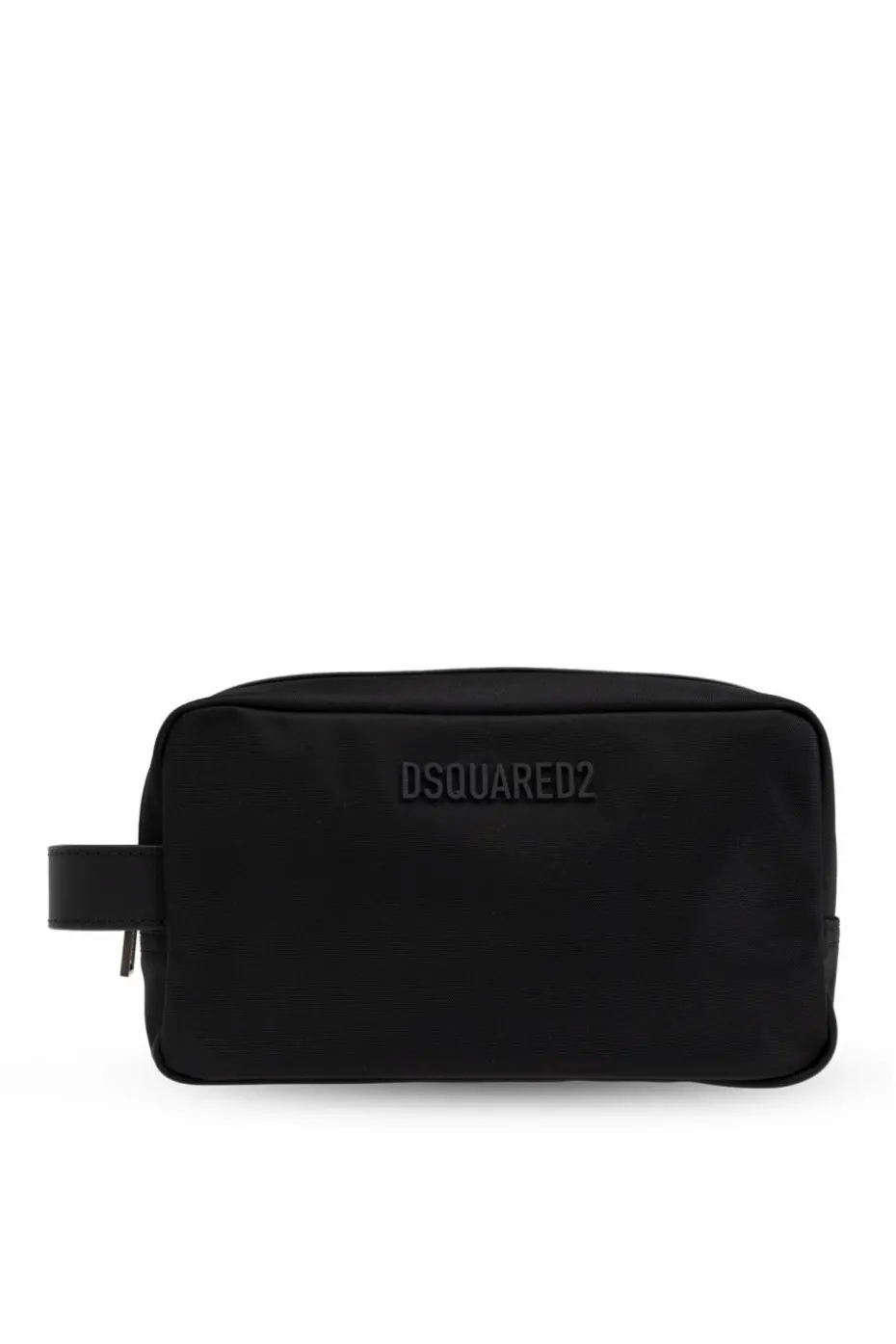 Dsquared2 BLACK Cosmetic bag with logo