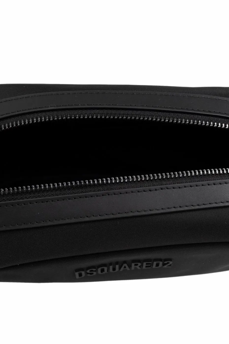 Dsquared2 BLACK Cosmetic bag with logo