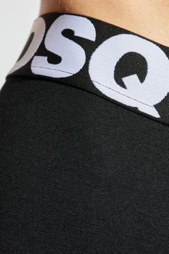 Dsquared2 BLACK Cotton boxers with logo