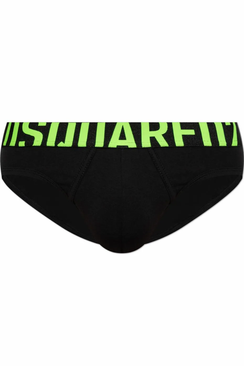 Dsquared2 BLACK Cotton briefs with logo