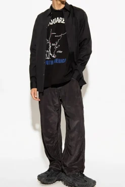 Dsquared2 BLACK Cotton shirt