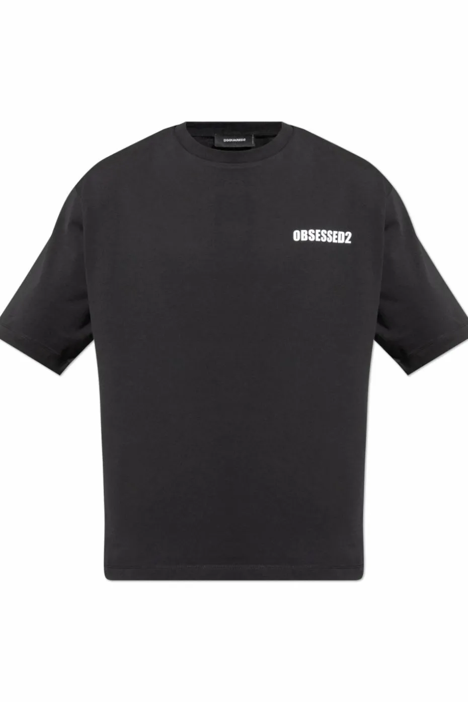 Dsquared2 BLACK Cotton T-Shirt