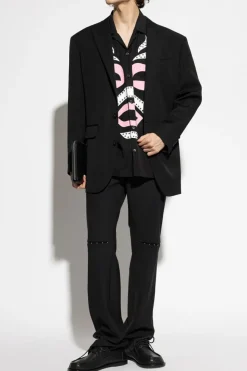 Dsquared2 BLACK Creased pants