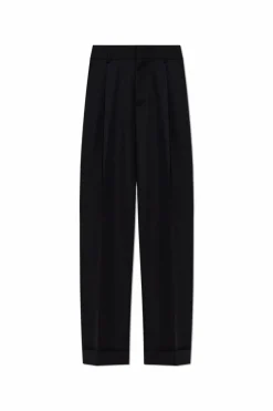 Dsquared2 BLACK Creased trousers