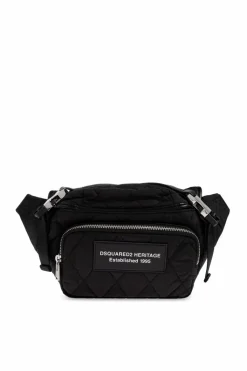 Dsquared2 BLACK Dog Waist Bag