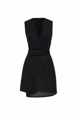 Dsquared2 BLACK Dress with belt