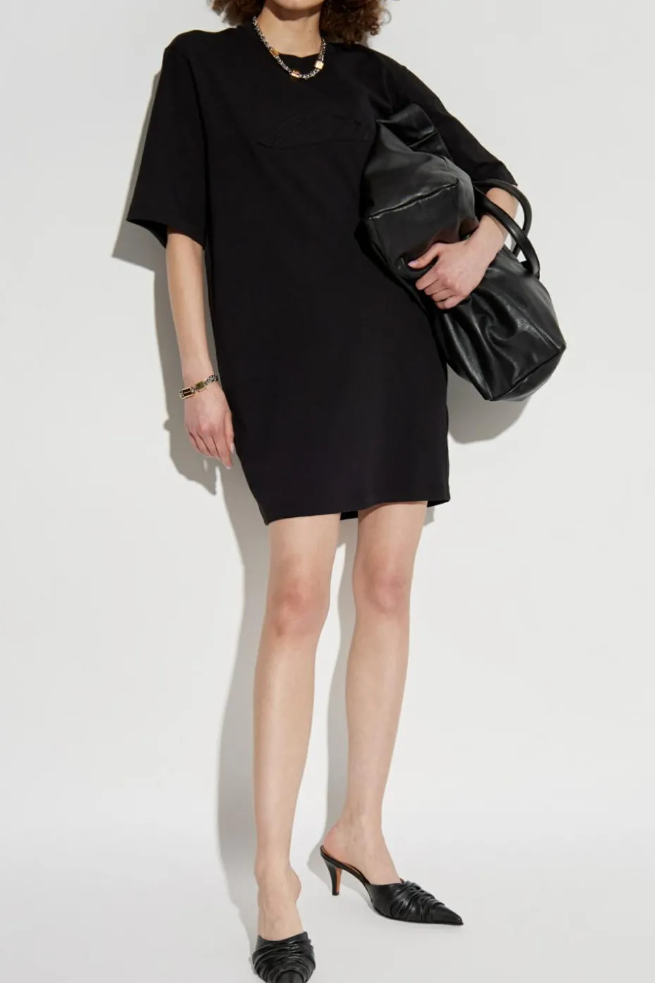 Dsquared2 BLACK Dress with logo
