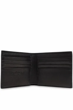 Dsquared2 BLACK Foldable wallet with logo