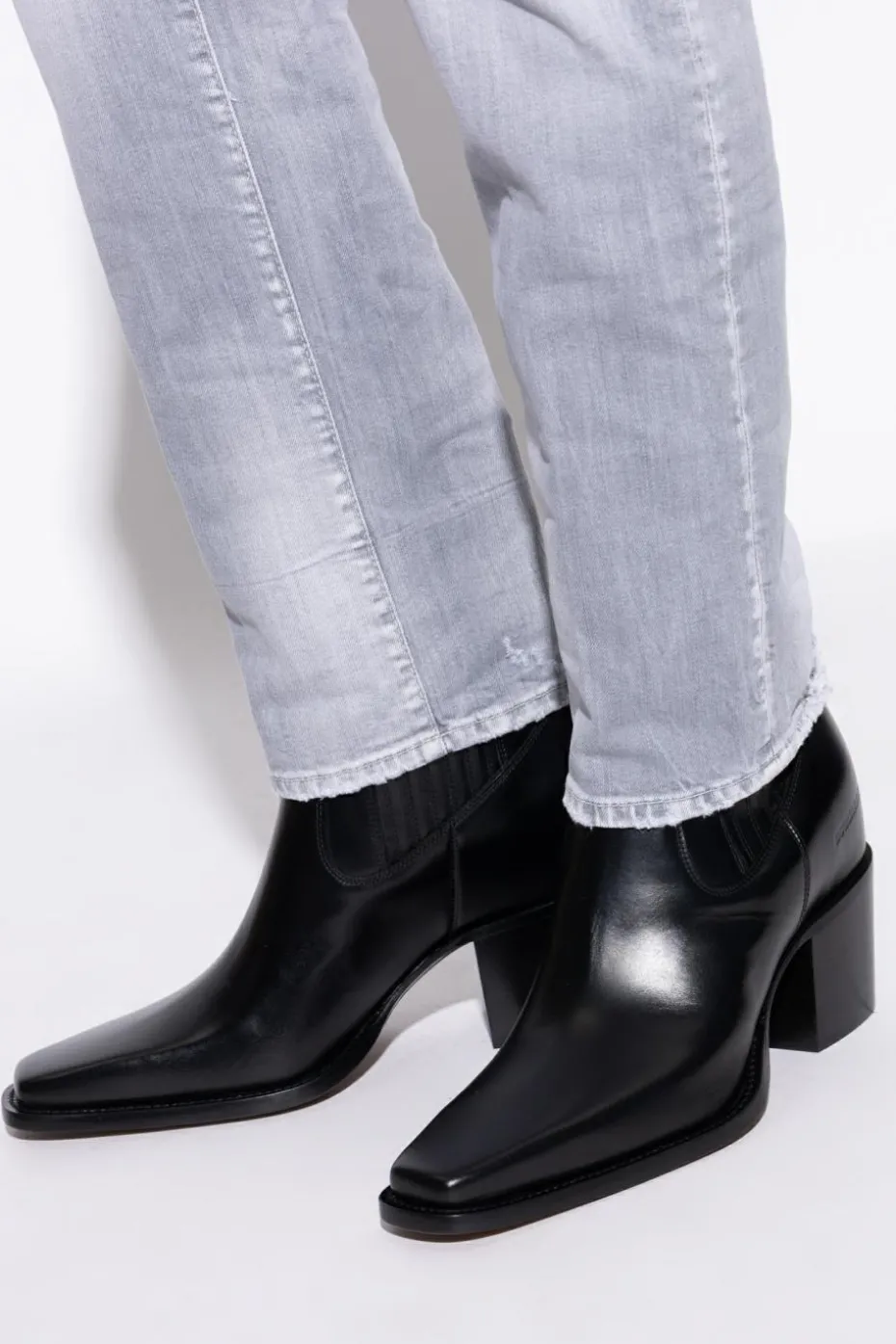Dsquared2 BLACK Heeled ankle boots