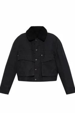 Dsquared2 BLACK Jacket with collar