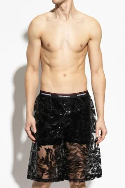 Dsquared2 BLACK Lace boxers