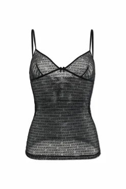 Dsquared2 BLACK Lace camisole top