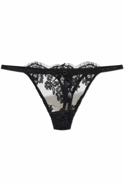 Dsquared2 BLACK Lace thongs
