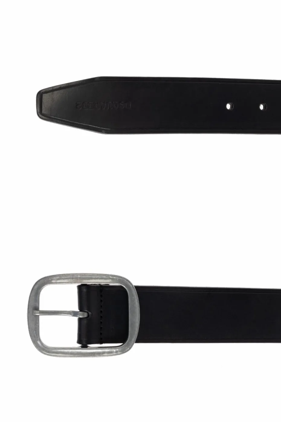 Dsquared2 BLACK Leather belt
