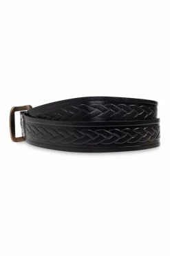 Dsquared2 BLACK Leather belt