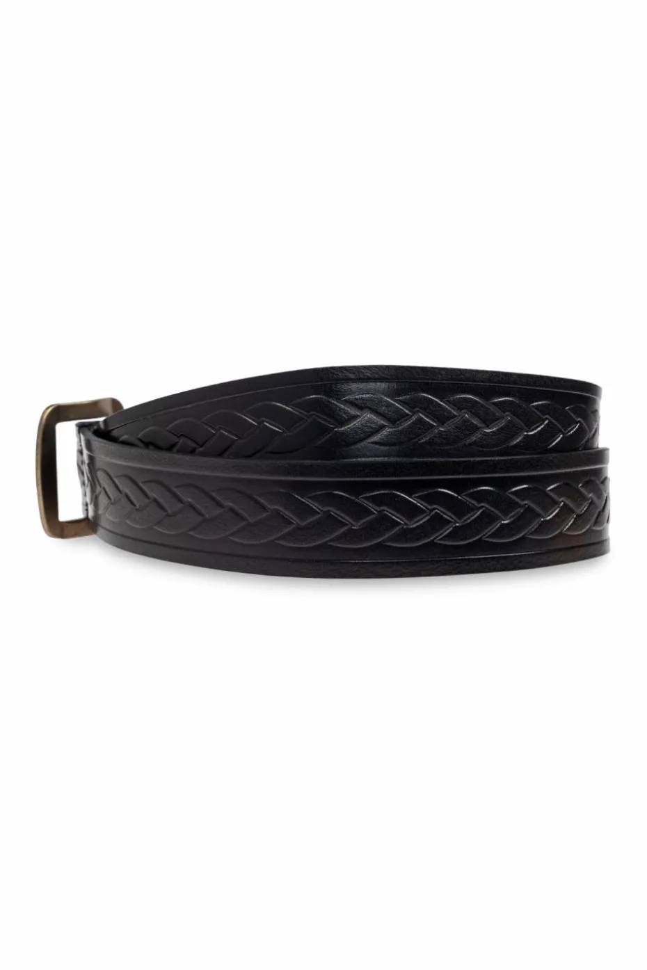 Dsquared2 BLACK Leather belt