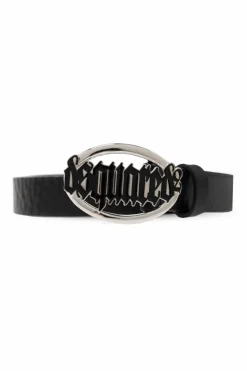 Dsquared2 BLACK Leather belt