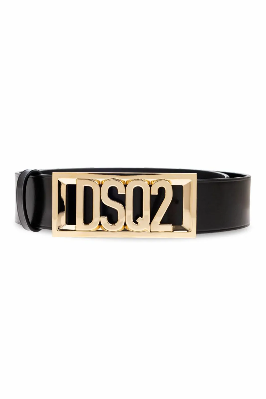 Dsquared2 BLACK Leather belt