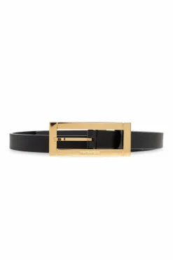 Dsquared2 BLACK Leather belt