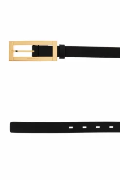 Dsquared2 BLACK Leather belt