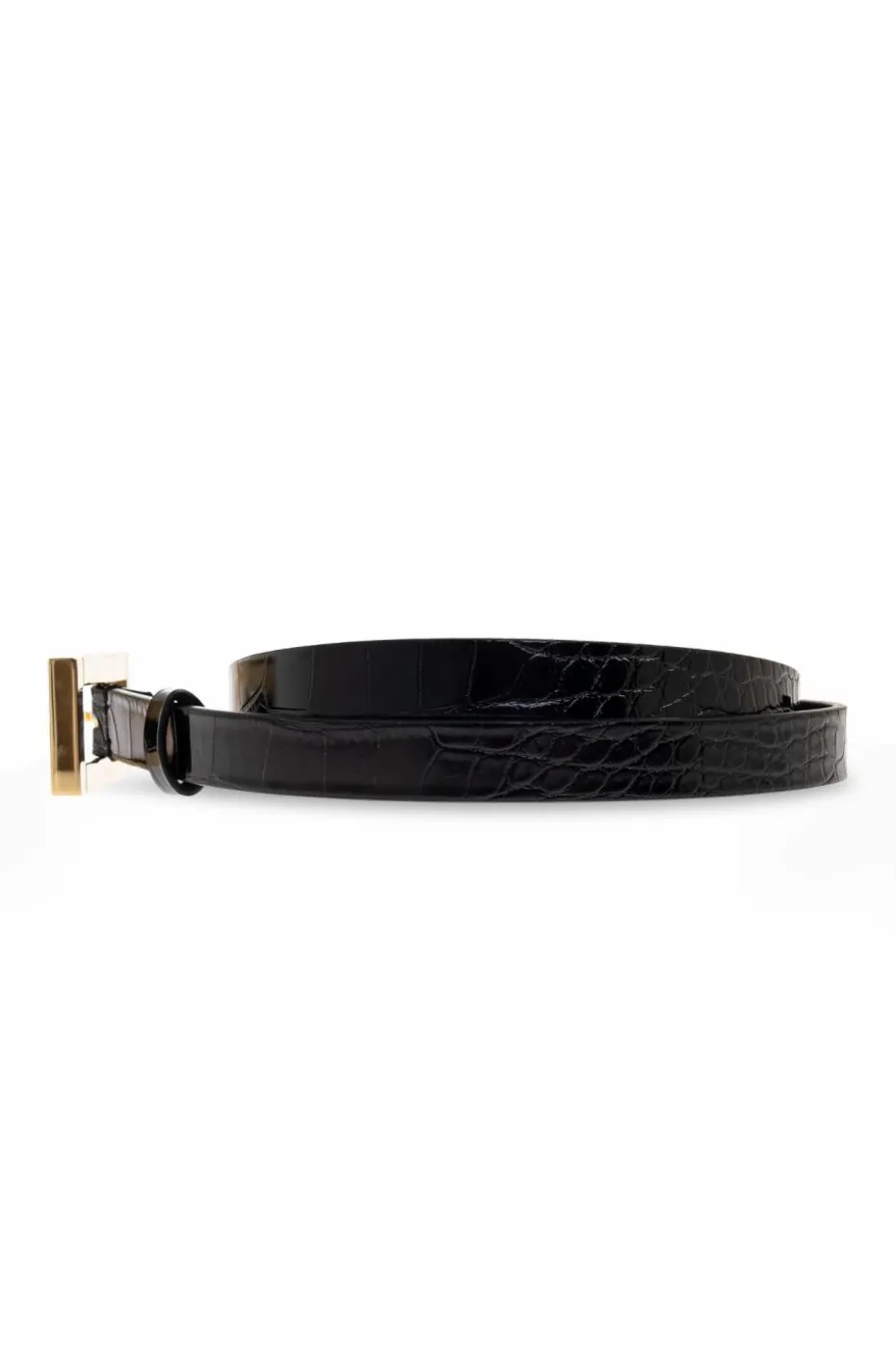 Dsquared2 BLACK Leather belt