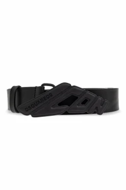 Dsquared2 BLACK Leather belt