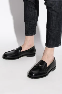 Dsquared2 BLACK Leather loafers