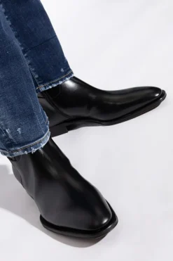 Dsquared2 BLACK Leather shoes