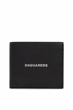 Dsquared2 BLACK Leather wallet