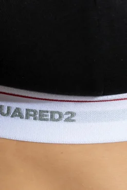 Dsquared2 BLACK Logo Bra