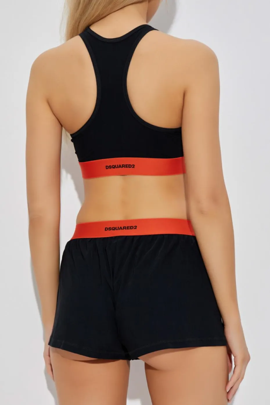 Dsquared2 BLACK Logo shorts