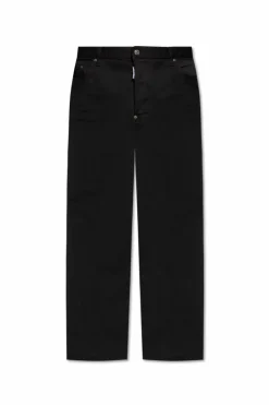 Dsquared2 BLACK 'Loose' jeans