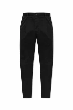 Dsquared2 BLACK Pants One Pleat