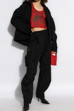 Dsquared2 BLACK Pants with logo