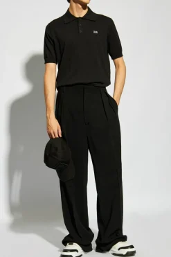 Dsquared2 BLACK Polo with logo