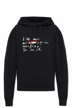 Dsquared2 BLACK Printed sweatshirt