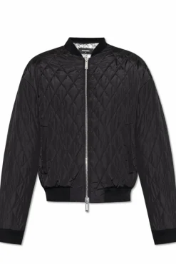 Dsquared2 BLACK Quilted jacket