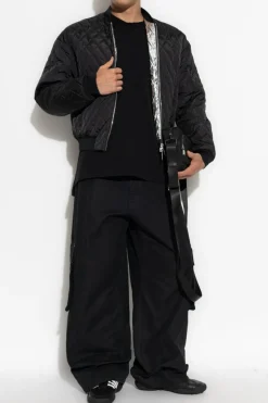 Dsquared2 BLACK Quilted jacket