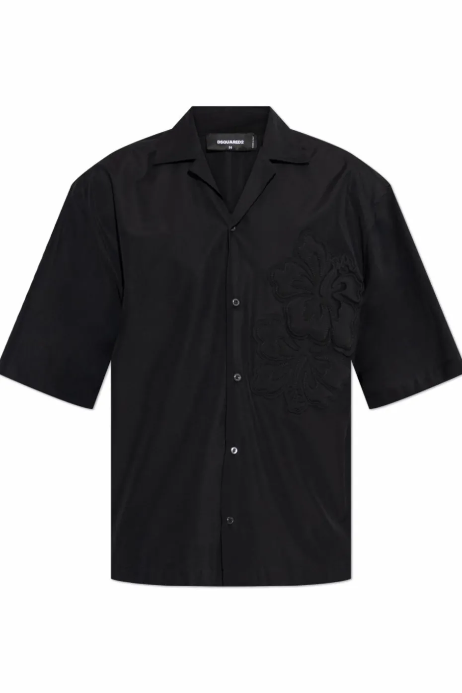 Dsquared2 BLACK Shirt with appliqué