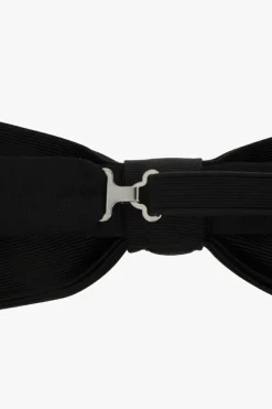 Dsquared2 BLACK Silk bow tie
