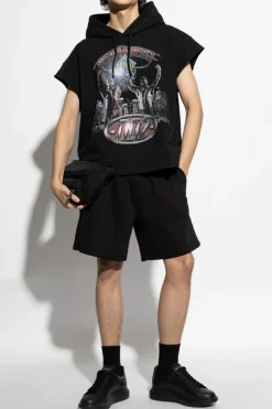 Dsquared2 BLACK Sleeveless sweatshirt