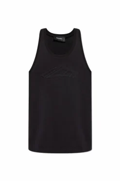 Dsquared2 BLACK Sleeveless T-shirt