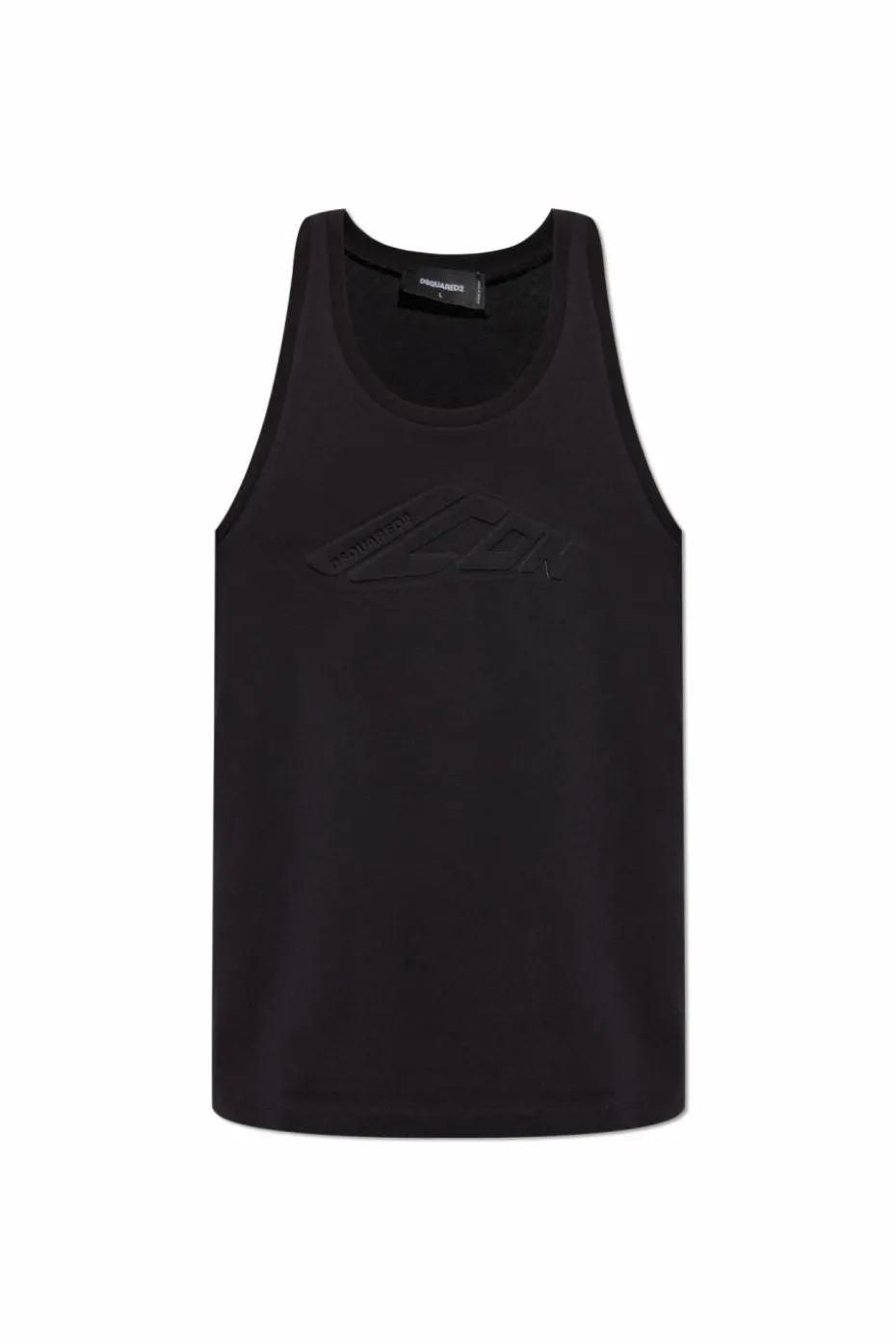Dsquared2 BLACK Sleeveless T-shirt