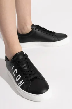 Dsquared2 BLACK Sneakers Icon Casetta