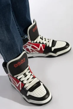 Dsquared2 BLACK Sneakers Spiker