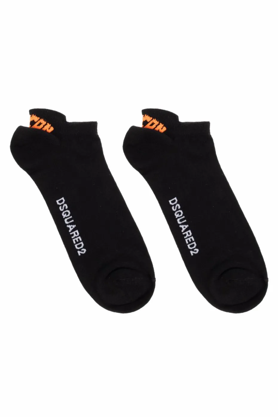 Dsquared2 BLACK Socks with logo