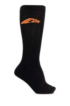 Dsquared2 BLACK Socks with logo