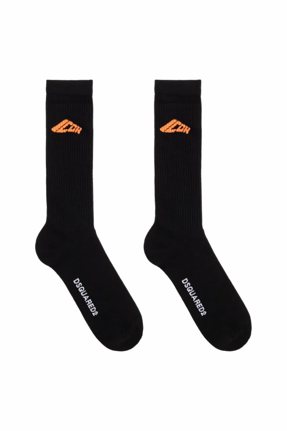 Dsquared2 BLACK Socks with logo