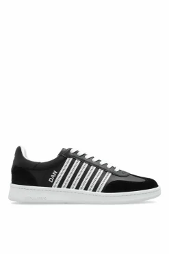 Dsquared2 BLACK Sport shoes `Boxer`