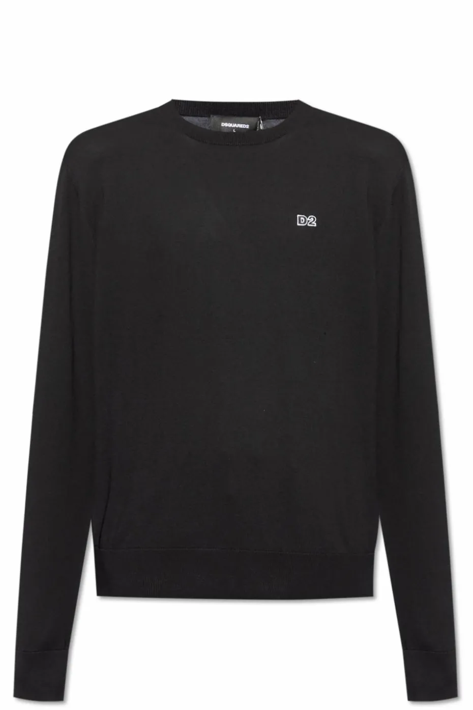 Dsquared2 BLACK Sweater with logo
